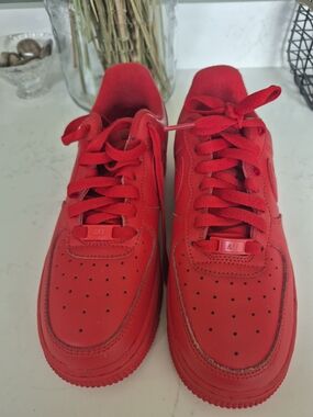 Nike Air Red Sneakers Size 8